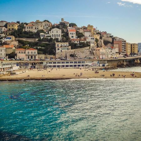 T2 Equipe Au Calme + Terrasse A 1 Km De La Mer Марсель Экстерьер фото